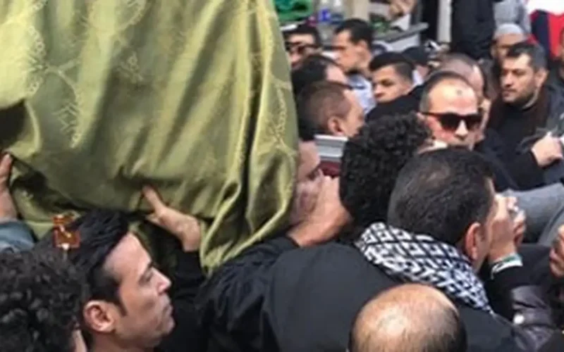 سعد الصغير يتقدم الجنازة.. تشييع جثمان والدة رضا البحراوي إلى مثواها الأخير بمشاركة النجوم